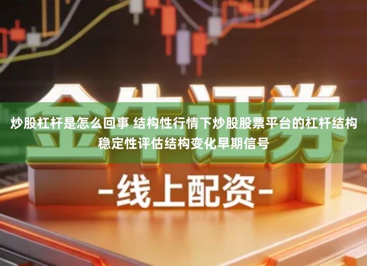 炒股杠杆是怎么回事 结构性行情下炒股股票平台的杠杆结构稳定性评估结构变化早期信号