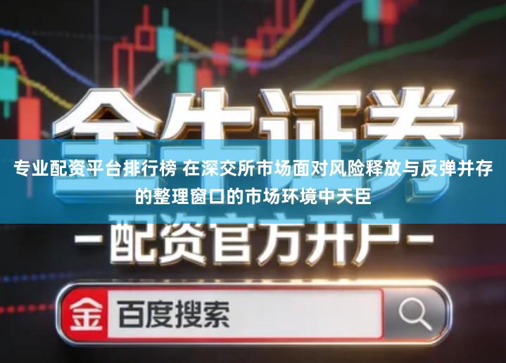 专业配资平台排行榜 在深交所市场面对风险释放与反弹并存的整理窗口的市场环境中天臣